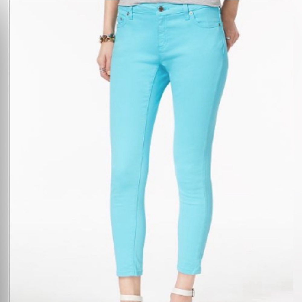 Women's Aqua Skinny Jeans